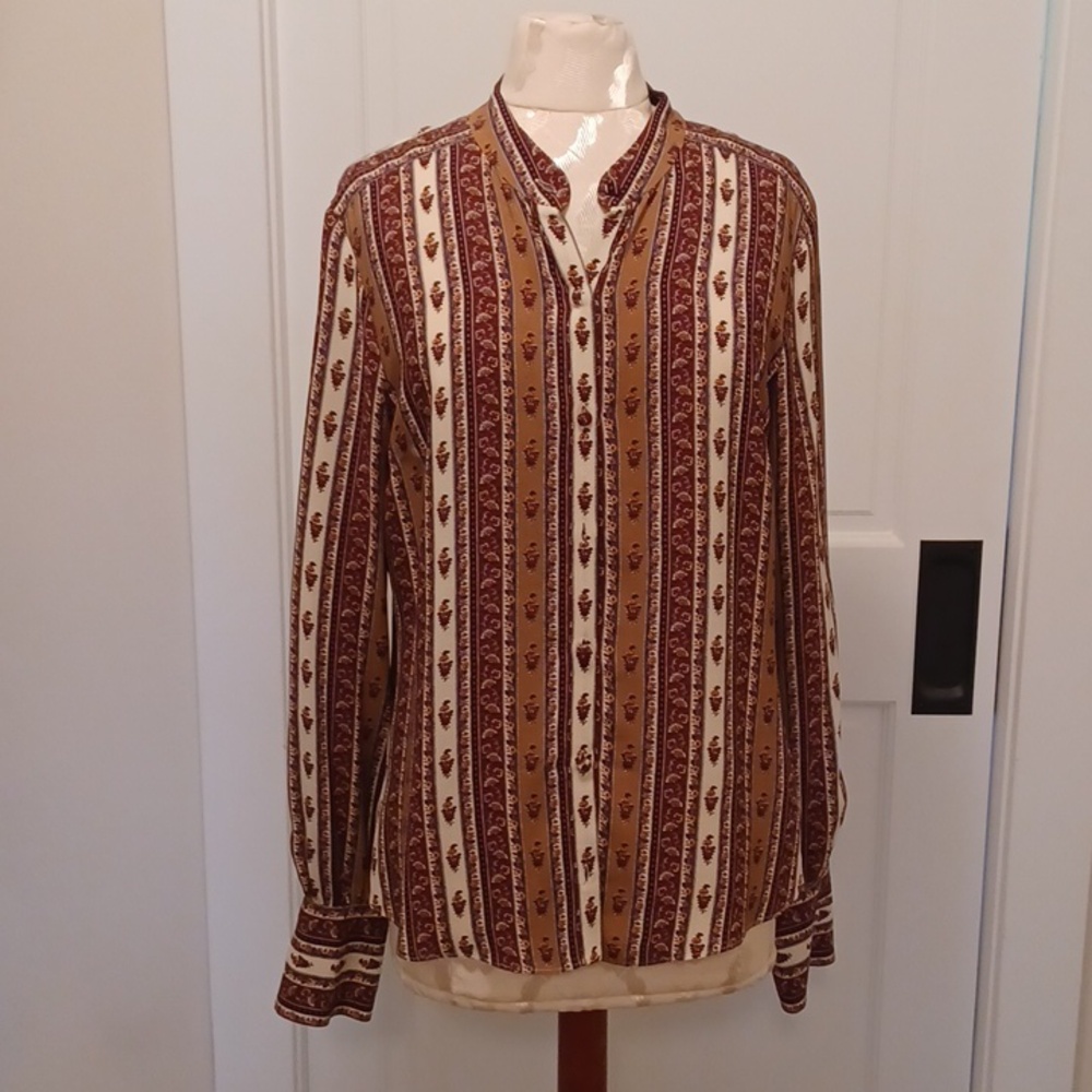 Veronica Beard Elaine Blouse. Size 8.